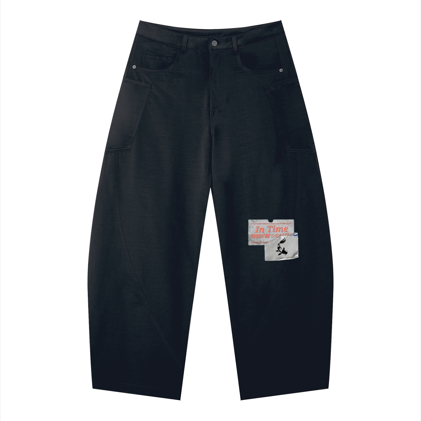 Men's Barrel Leg Pants