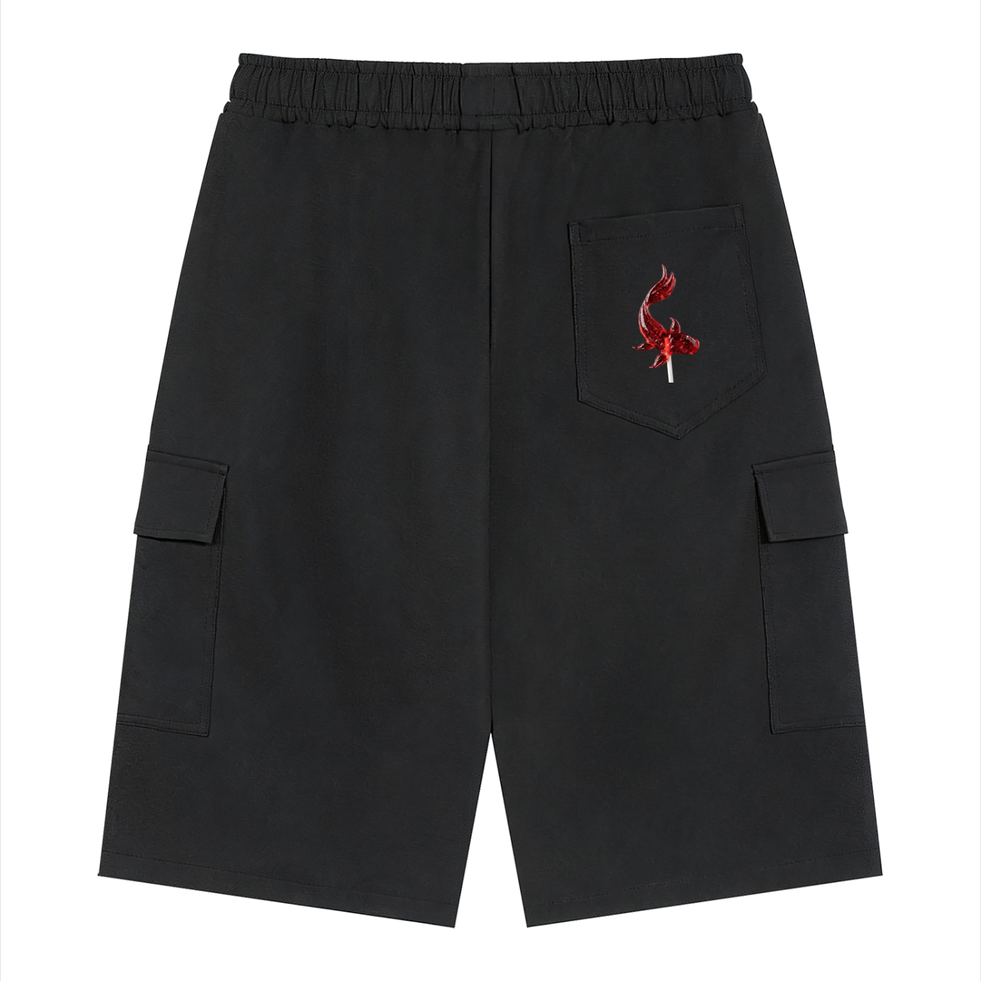 Unisex Drawstring Cargo Shorts