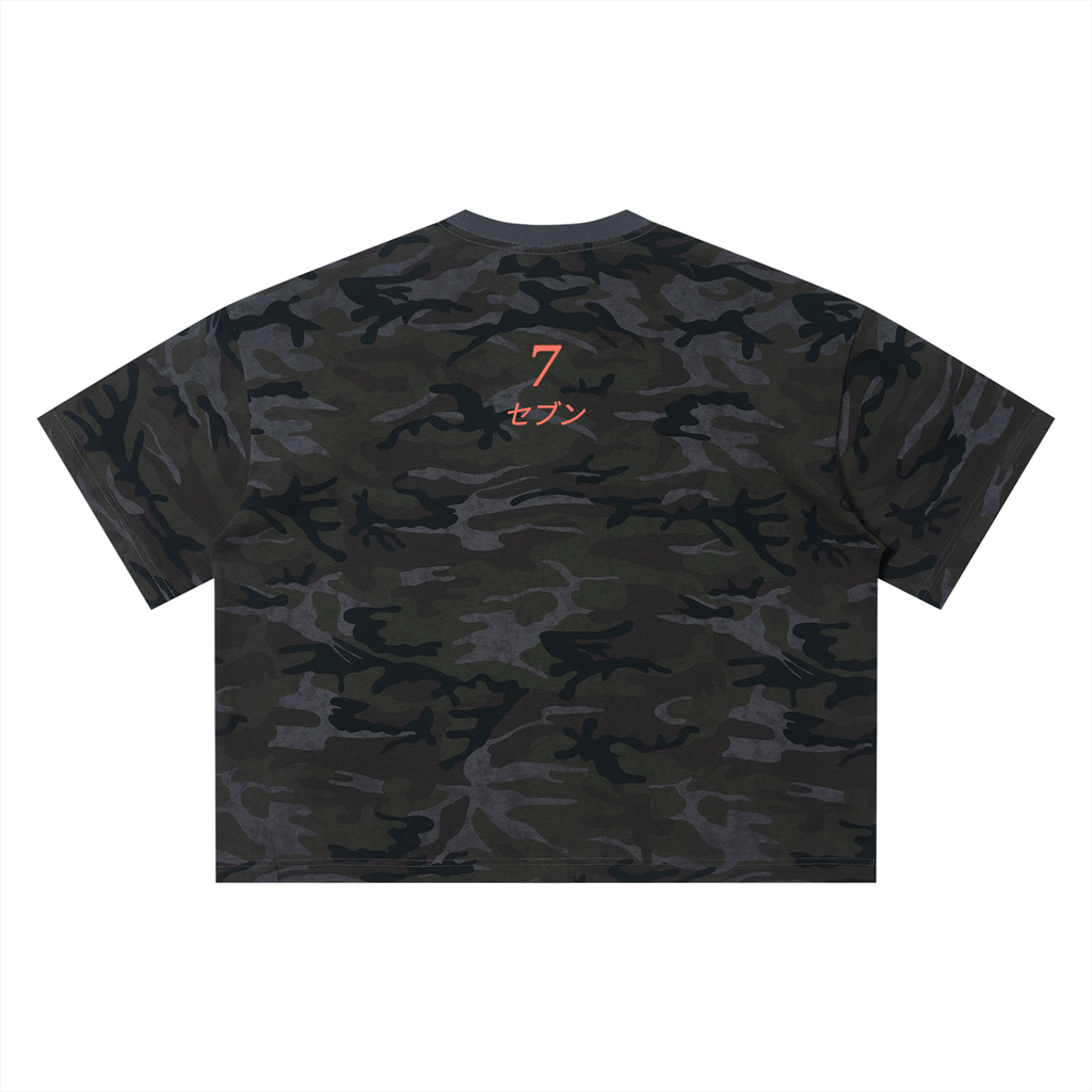 Unisex Camo Boxy T-Shirt