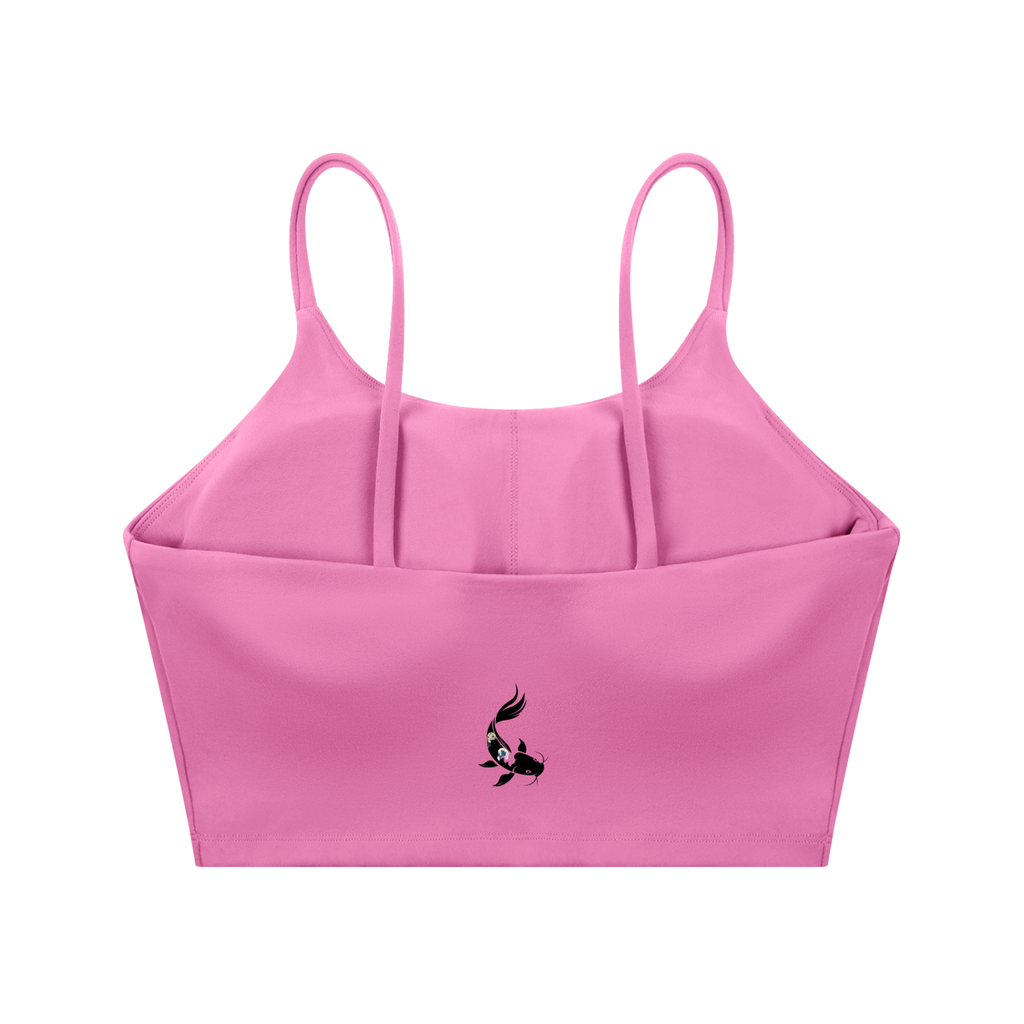 Spaghetti Strap Yoga Sports Bra