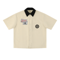 Unisex Color Block Short Sleeve Shirt