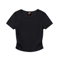 Ruched Bodycon Crop Top