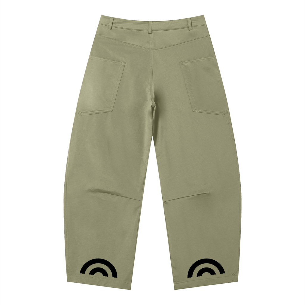 Men's Barrel Leg Pants