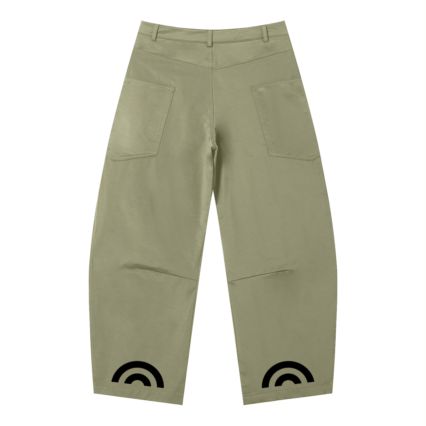 Men's Barrel Leg Pants