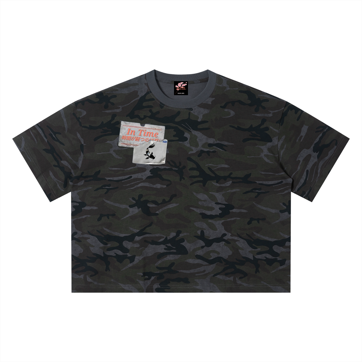 Unisex Camo Boxy T-Shirt