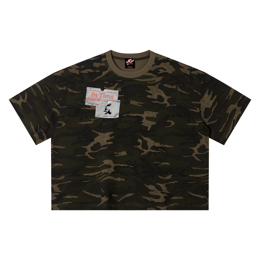 Unisex Camo Boxy T-Shirt