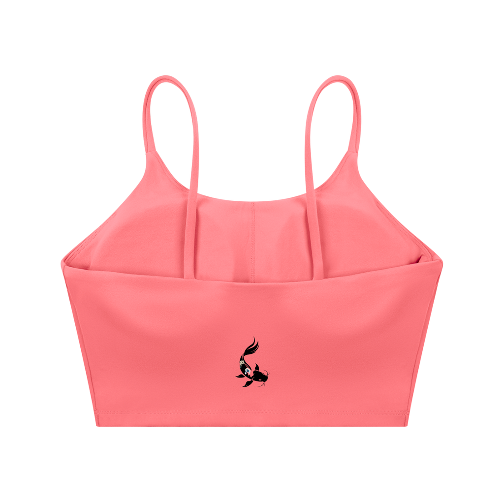 Spaghetti Strap Yoga Sports Bra