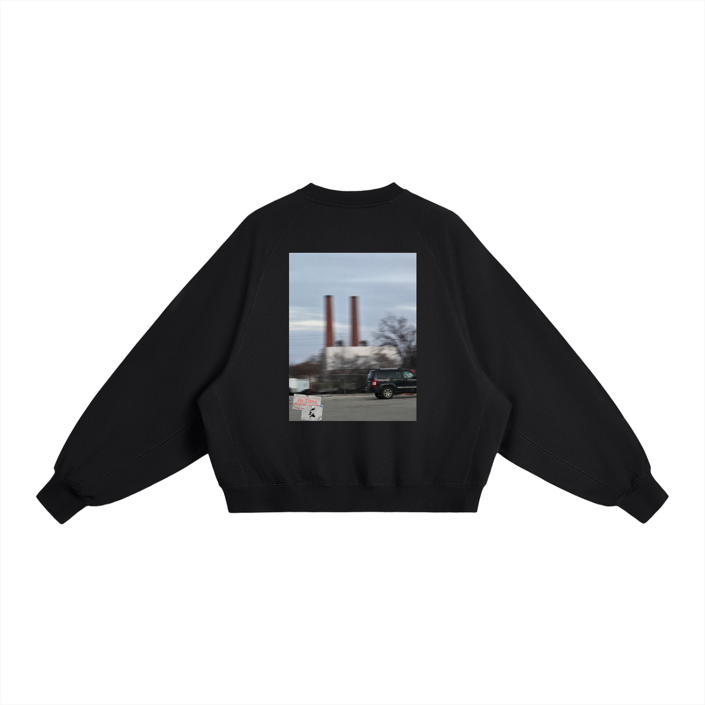 Essential Heavyweight Dolman Sleeve Boxy Sweatshirt