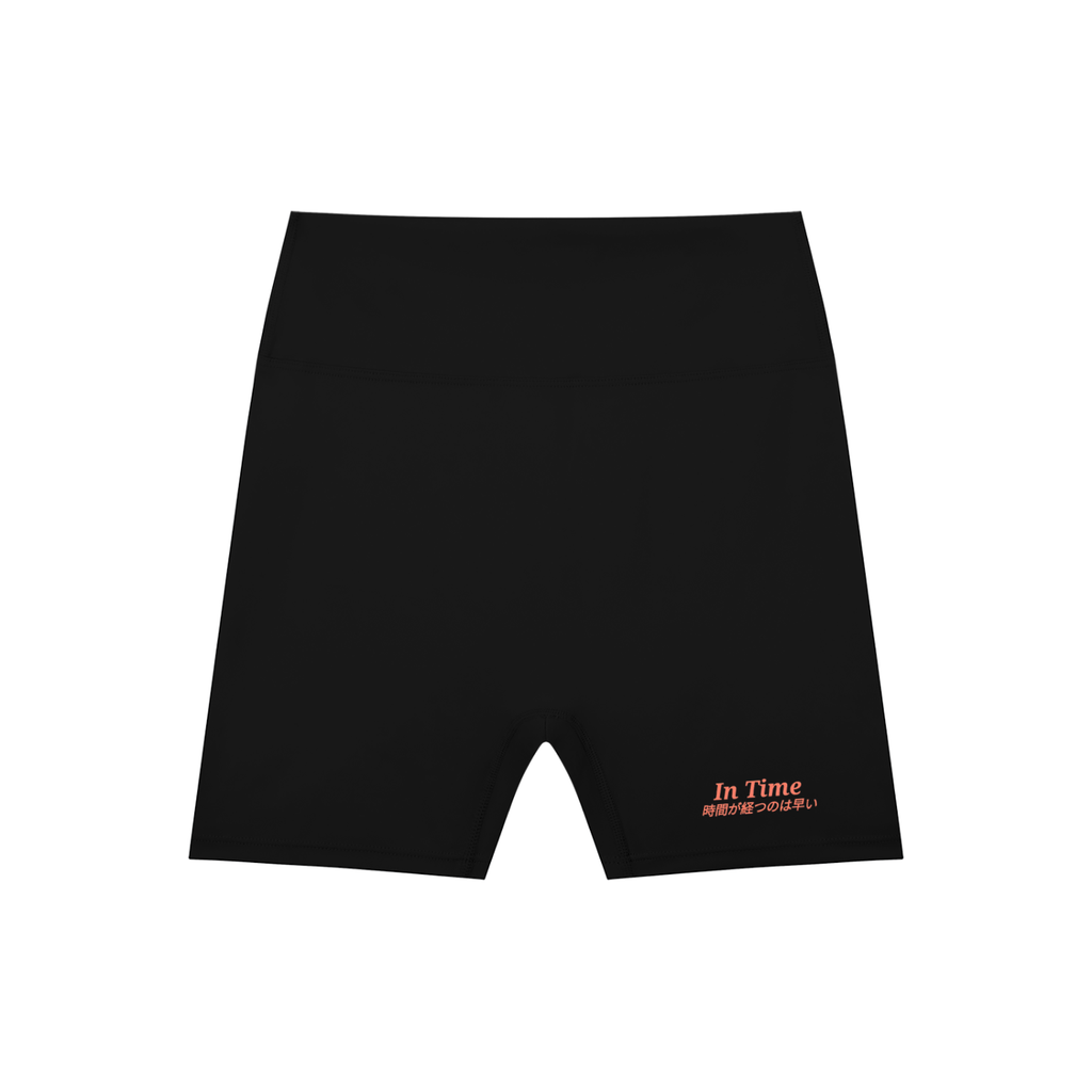 High-Waisted Blend Biker Shorts