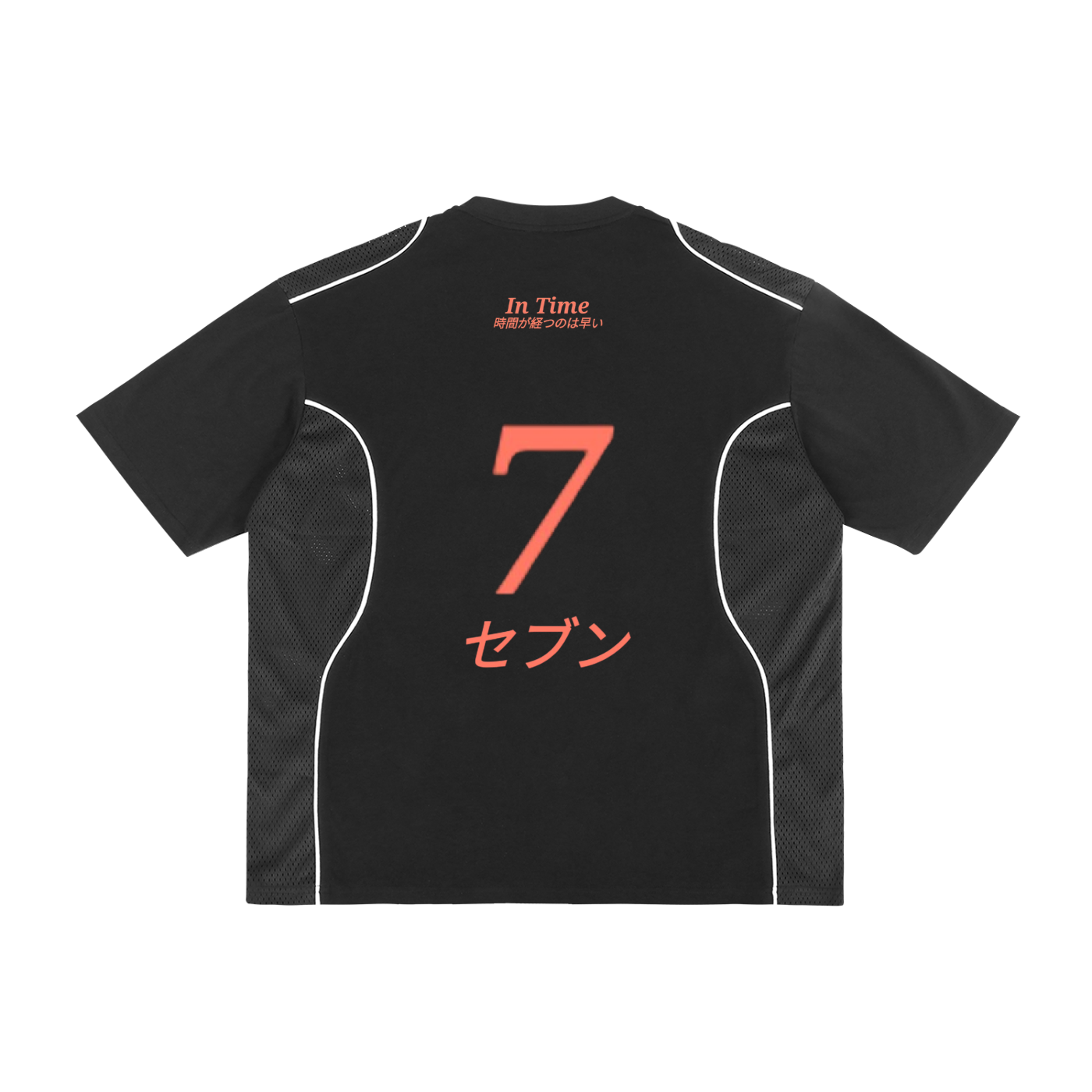 Contrast Piped Panel T-Shirt
