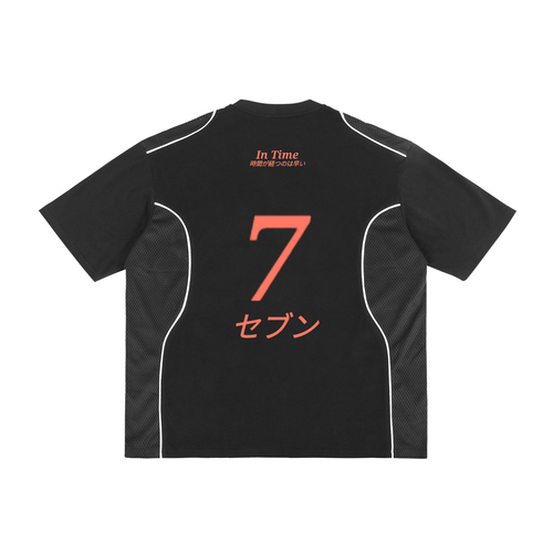 Contrast Piped Panel T-Shirt