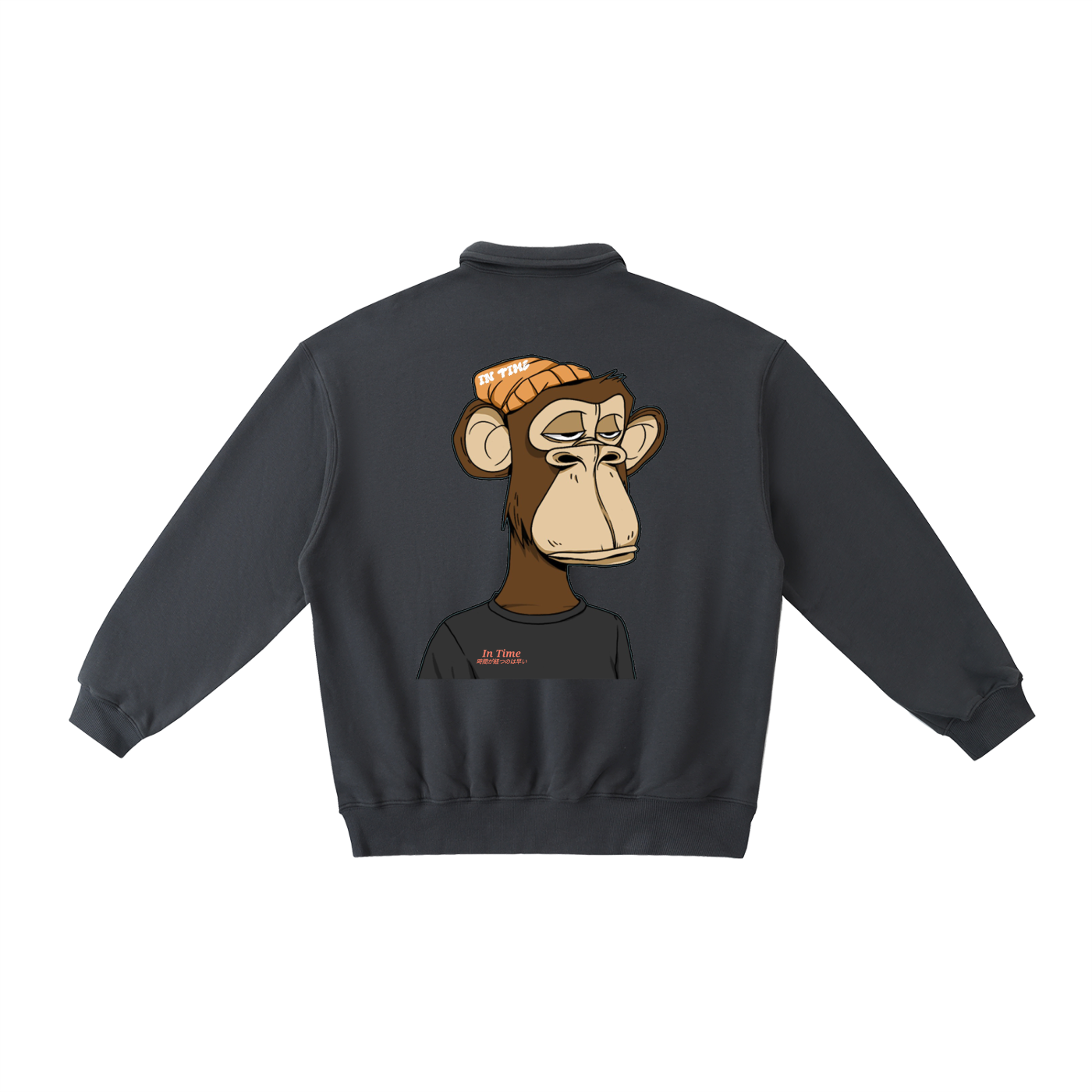 Heavyweight Polo-Collar Sweatshirt