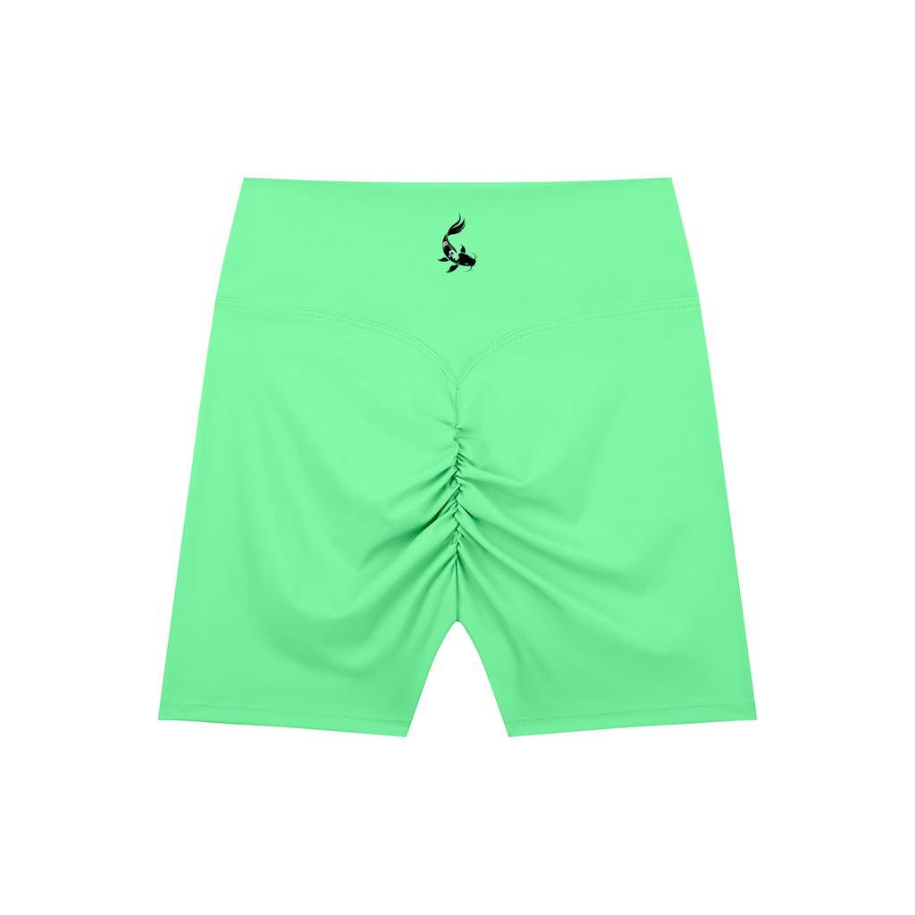 High-Waisted Blend Biker Shorts