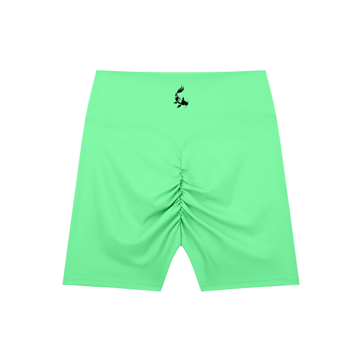 High-Waisted Blend Biker Shorts