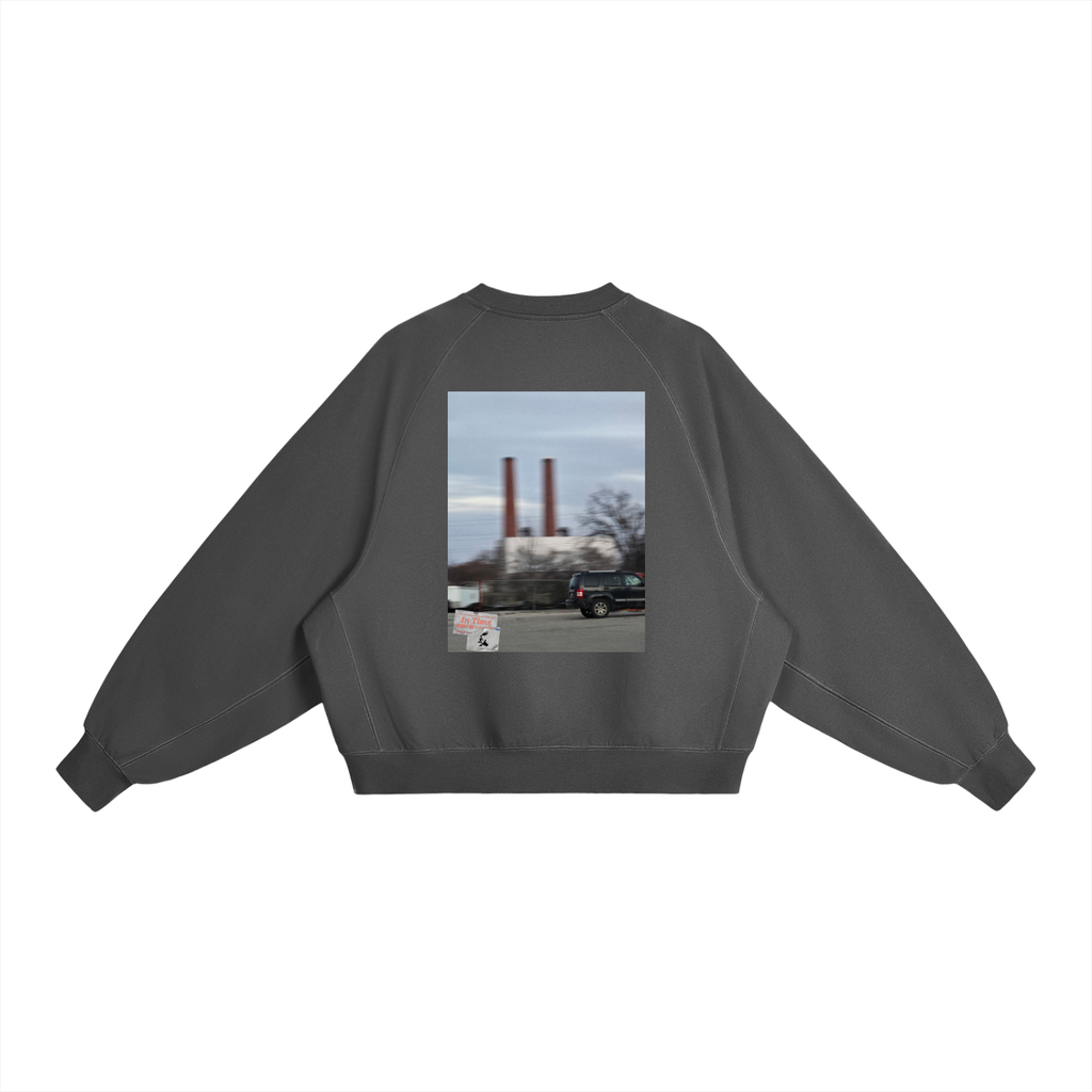 Essential Heavyweight Dolman Sleeve Boxy Sweatshirt