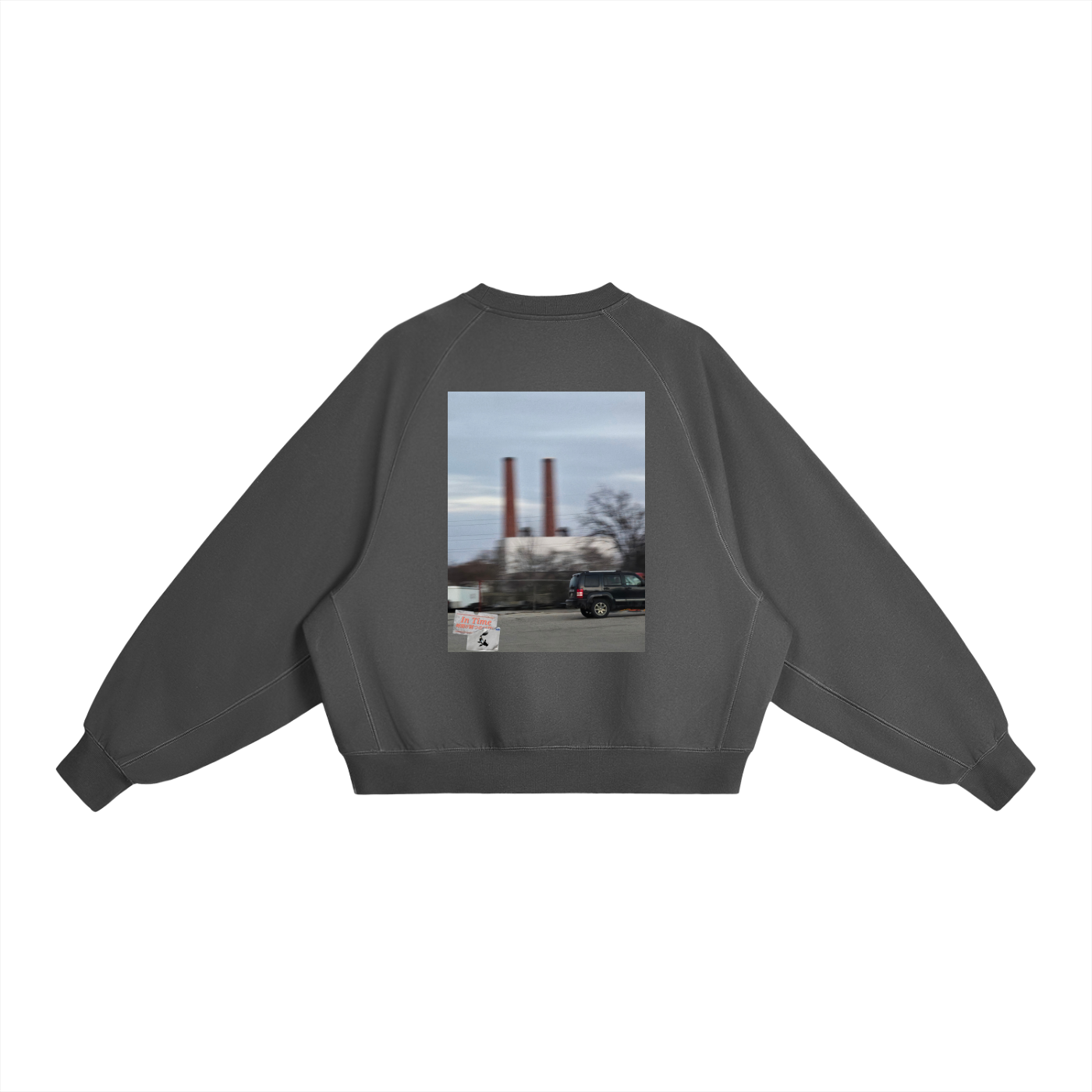 Essential Heavyweight Dolman Sleeve Boxy Sweatshirt