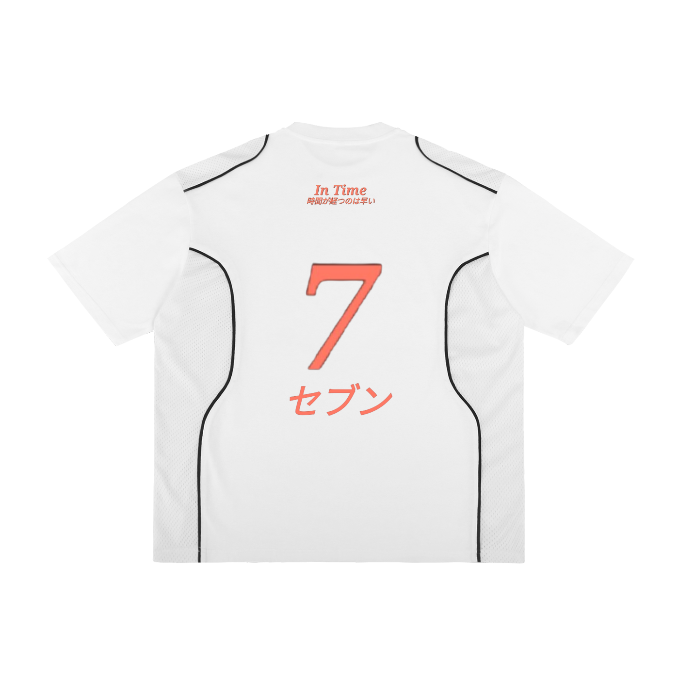 Contrast Piped Panel T-Shirt