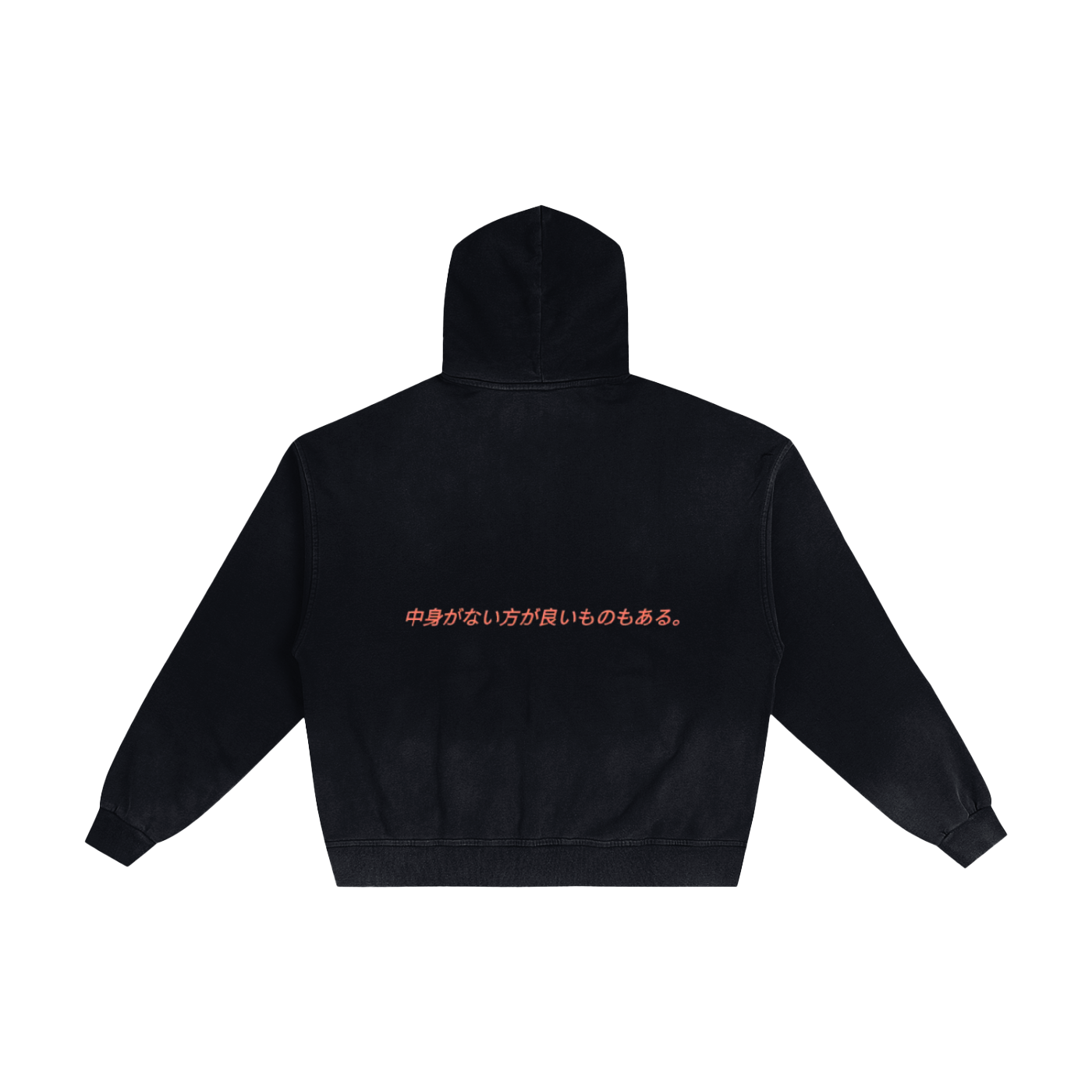 Hand-Frayed Sunfade Zip Hoodie